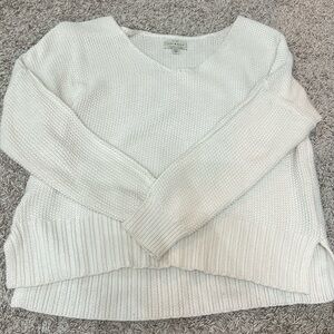 Lucky Brand White Knit Sweater